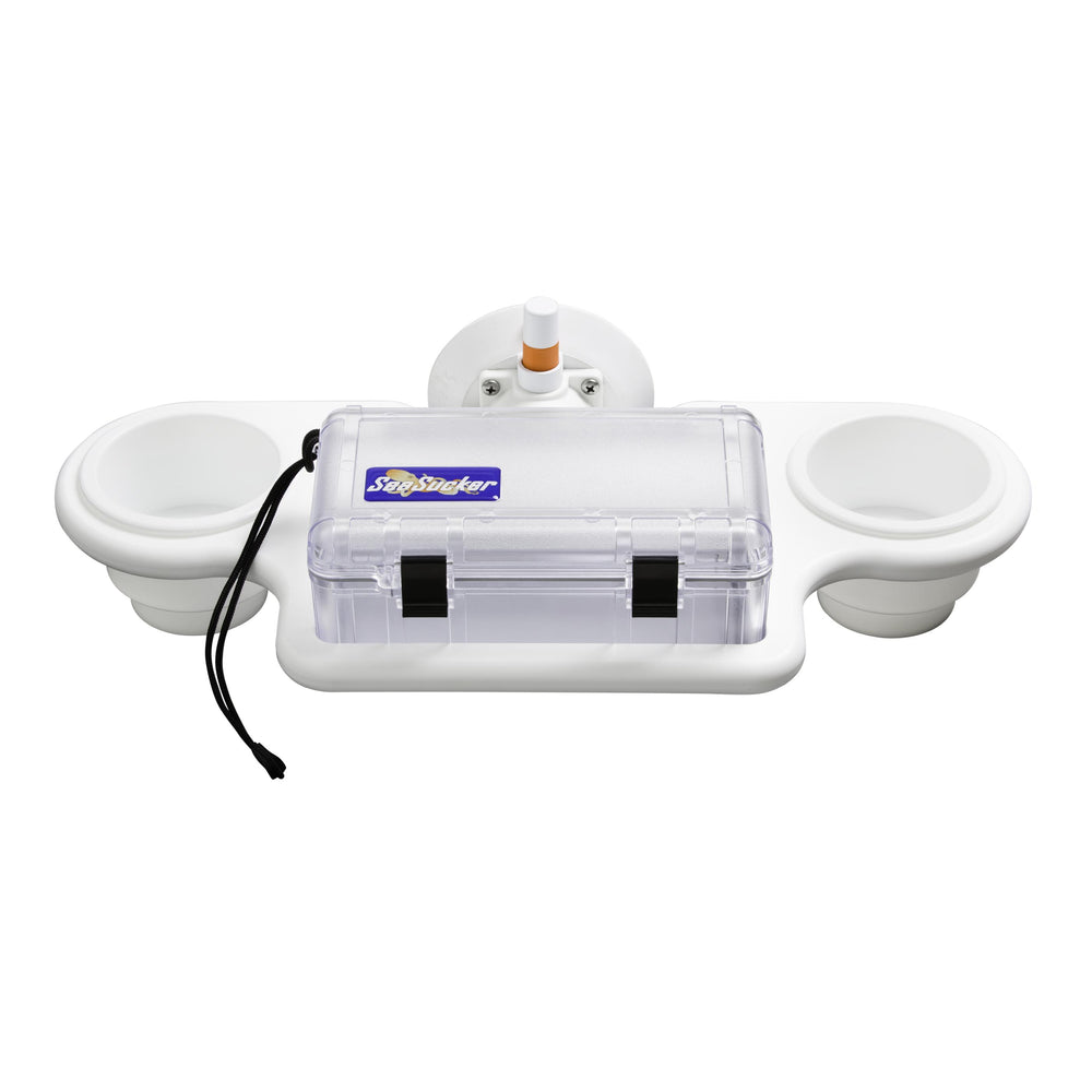 SEASUCKER MC5309 2-Cup Holder with Large Dry Box
