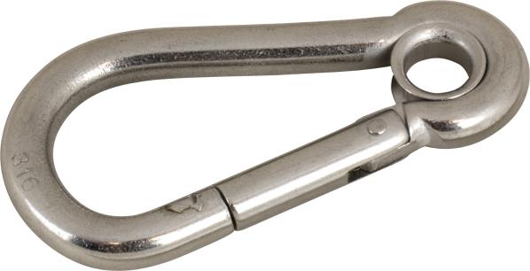 Stainless Snap Hook W/EYE 3-1/ - 1515851