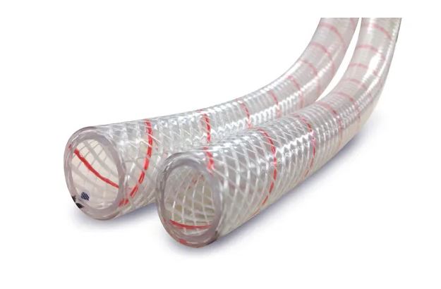 3/8' Clr PVC W/red Tracer 250'-SP - 161620380S