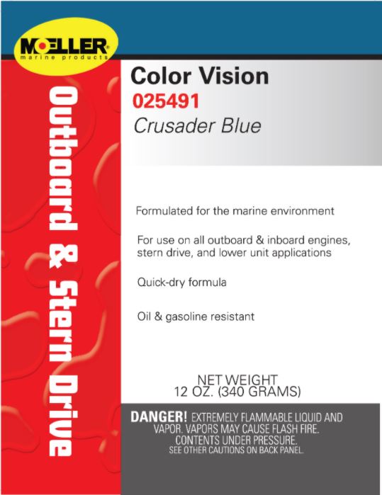 COLOR VISION CRUSADER BLUE