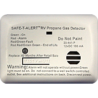 MTI Industry 20441PWT 12V LP Alarm - White