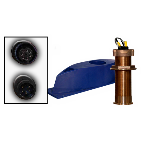 Furuno 235dht-lmse Bronze Thru-hull Depth And Temp Nmea0183 Smart Sensor