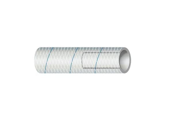 1/2' Wht. Reinf PVC W/blue Tracer - 161640126