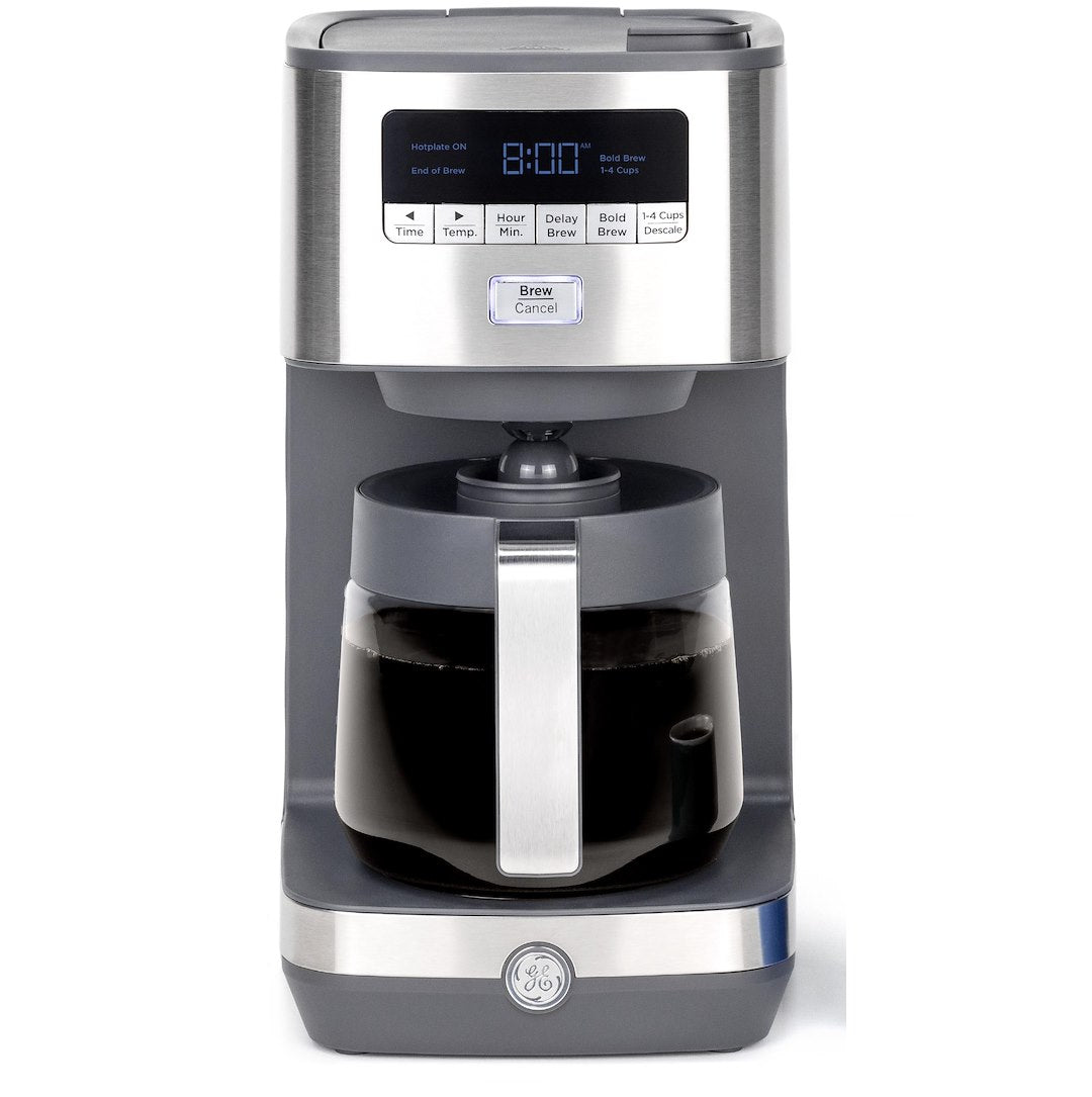 GE 12 CUP DRIP COFFEE MAKER WITH AD
