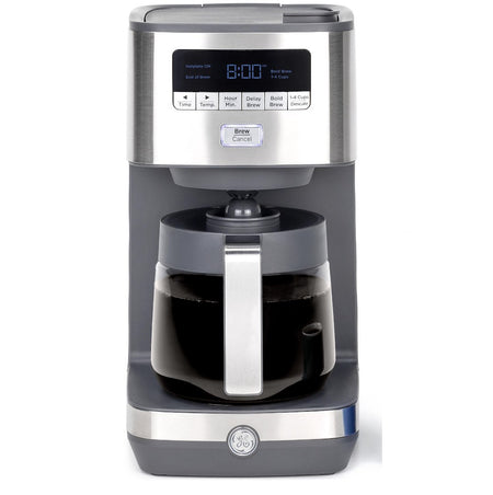 GE 12 CUP DRIP COFFEE MAKER WITH AD