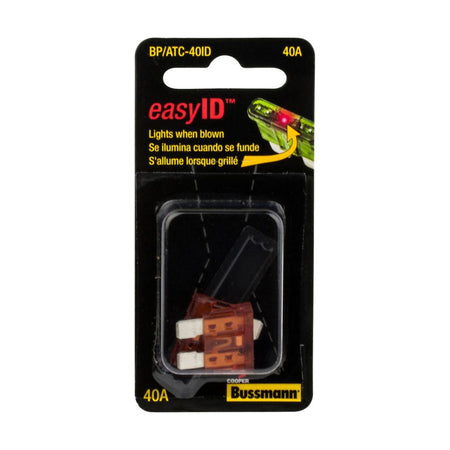 BUSSMANN BPATC40ID 2PK BP/ATC40 Easy ID Fuse