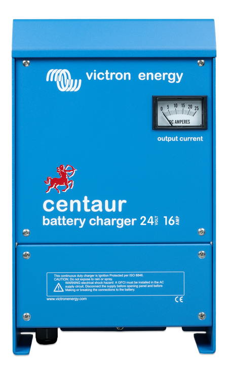 Victron Energy CCH0240160 Centaur 24V 16A 3 Bank Battery Charger