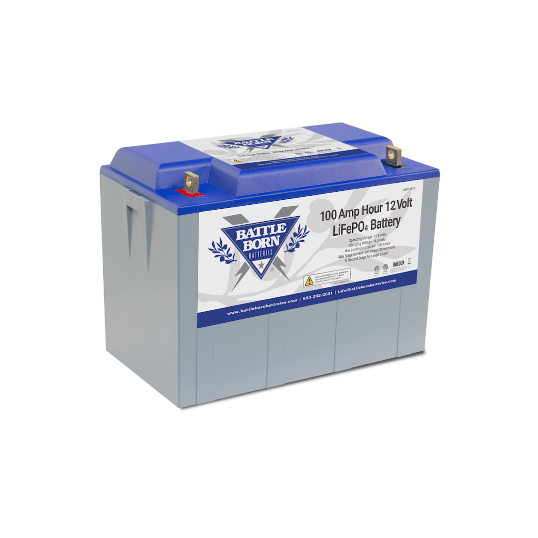 Battle Born BB10012 100AH 12V LiFePO4 Deep Cycle Battery