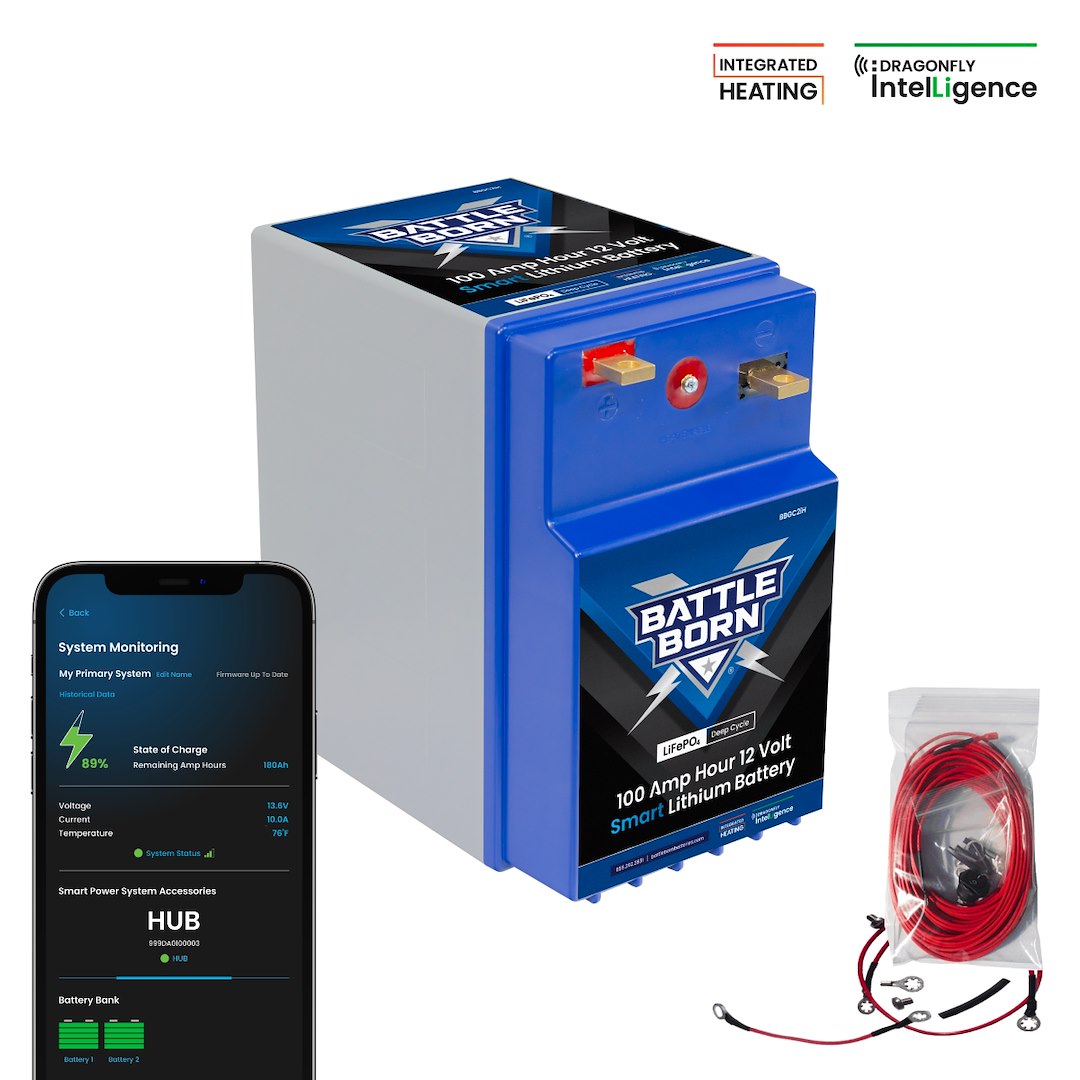 Battle Born Batteries BBGC2IH - Premium Lithium-Ion Battery
