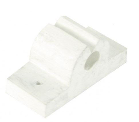 5/8' WHITE RUBBER TOOL/ROD HOLDER