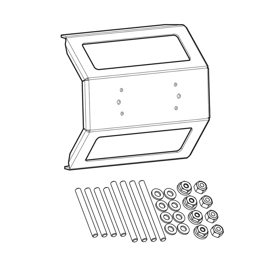 Humminbird Idmk-s12r Flush Mount Kit For Solix 12