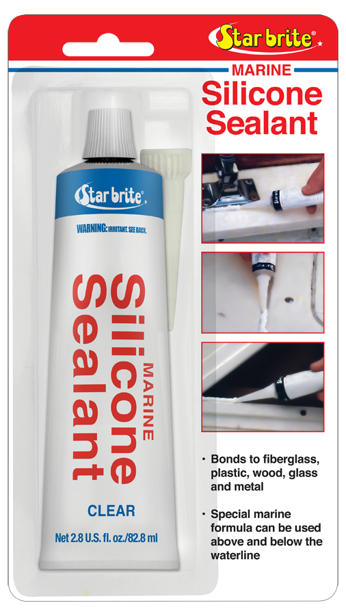 Silicone Sealant Clear 2.8 OZ. - 82102