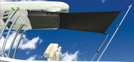 Carver TS6BLK 6' T-Top Shade for Boats