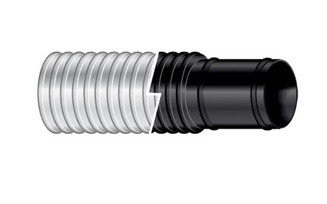 1 1/8' Bilgeflex 300' Blk. - Spool - 61201180BS