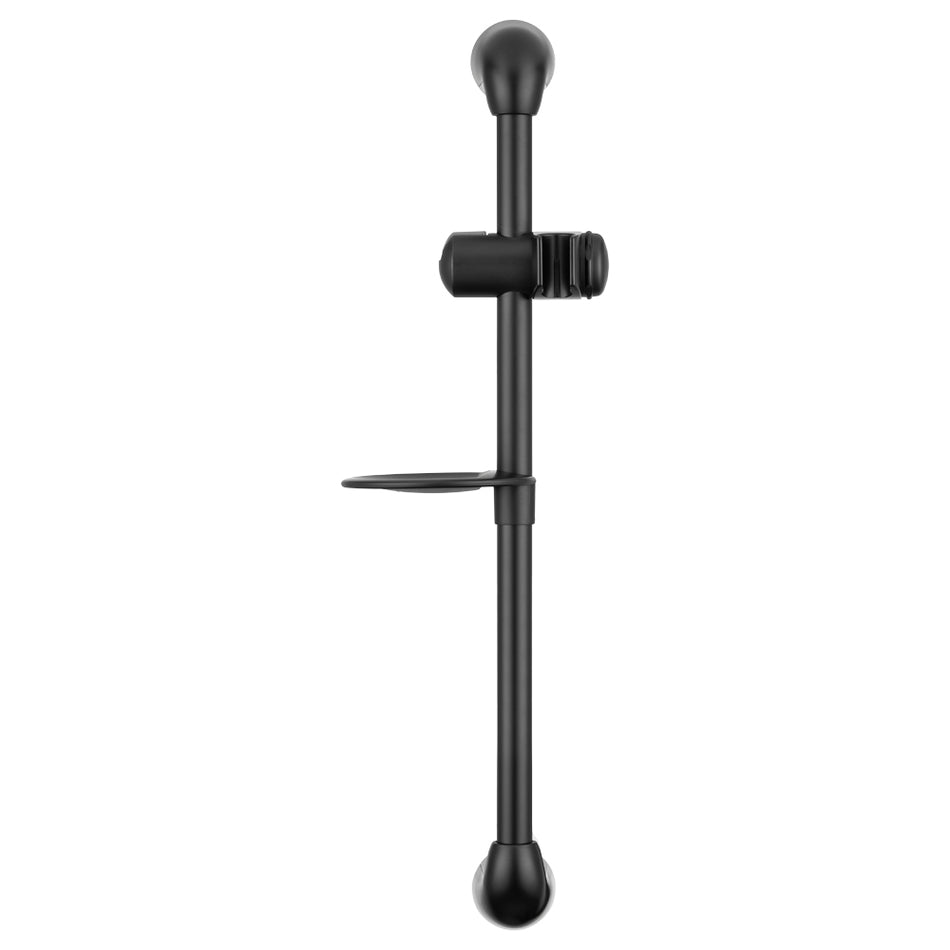 RV Shower Slide Bar - Matte Black - DFSA300PMB