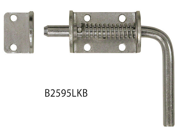 Spring Latch Asy 1/2' W/k - B2595LKB
