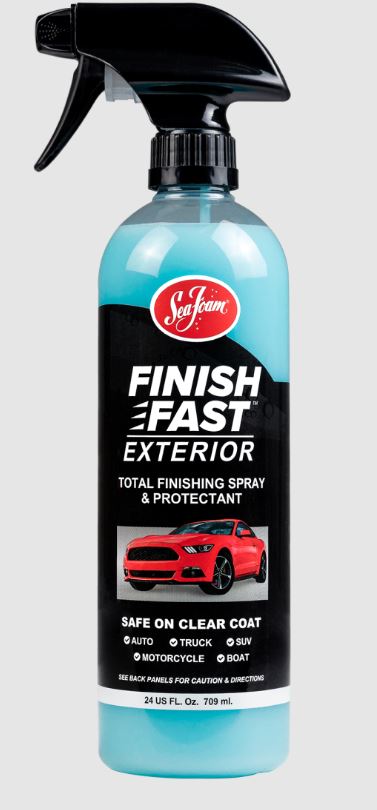 Seafoam Finish Fast Exterior Detailer 24 oz - Quick Car Shine & Protection