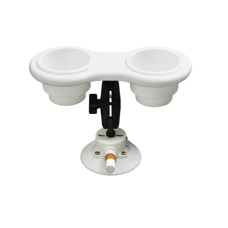 SEASUCKER MC5303W 2-Cup Holder - Angle Mount