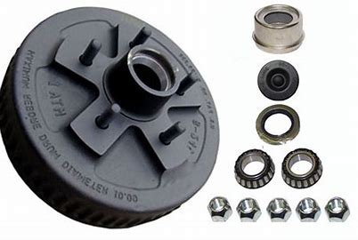 Hub Drum 10' W/bearings Seal GR - 81001