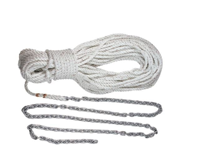 Lewmar 5' 1/4"" G4 Chain W/100' 1/2"" Rope