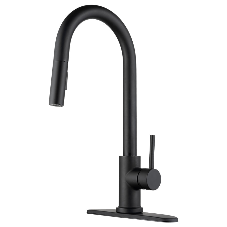 Kitchen Faucet Matte Black - DFNMK540MB