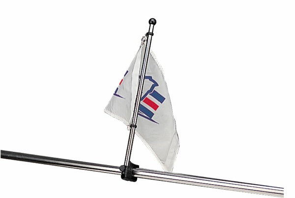 SS RAIL Mount Flagpole - 17' - 327122-1