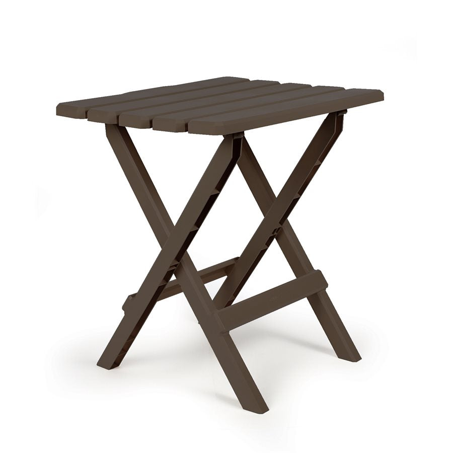 TABLE FOLDING LG  BROWN