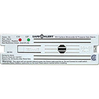 MTI Industry 35741WT LP/CO Alarm in White - Surf Mount Design