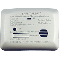 MTI Industry MINI LP/CO Alarm Surf White - Part 25741WT