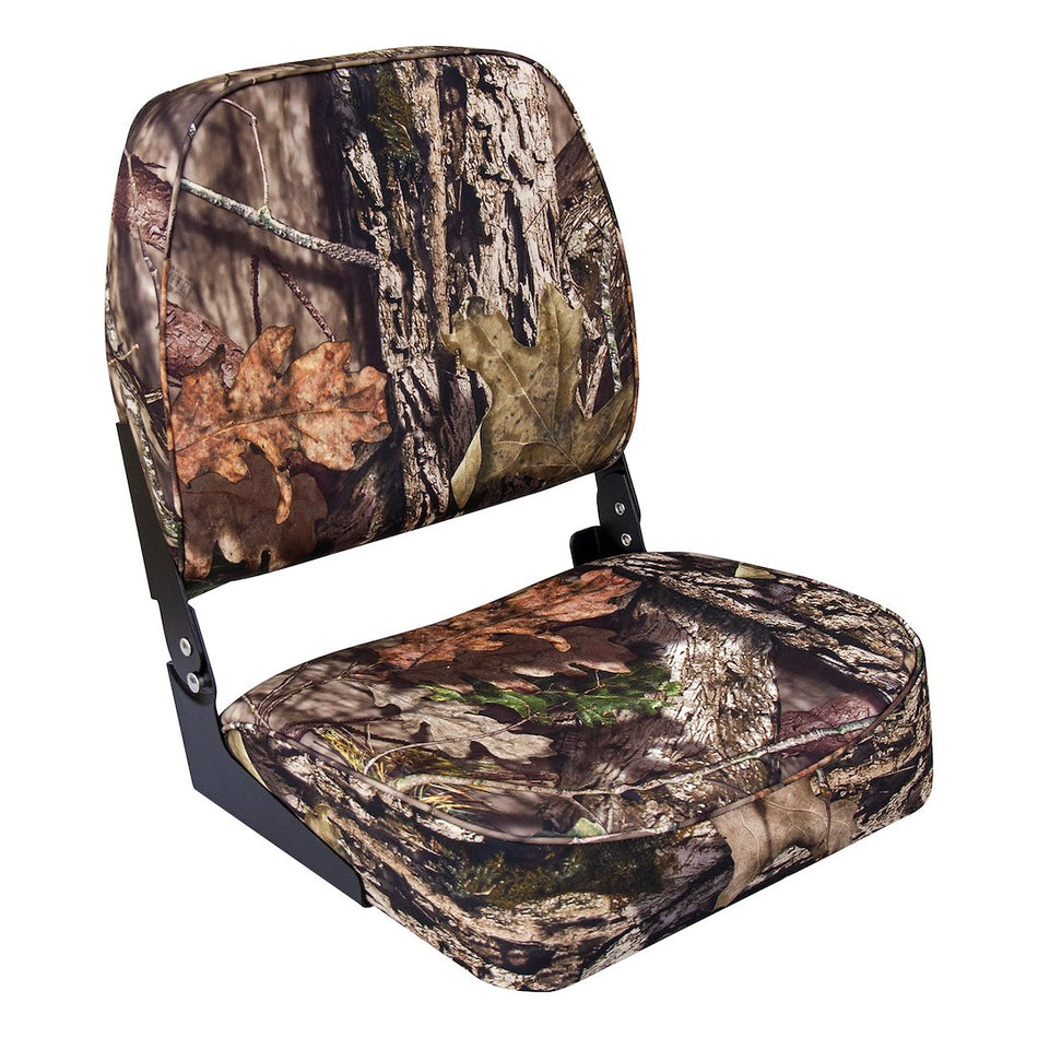 Low Back Camo Boat Seat - D618PLS733
