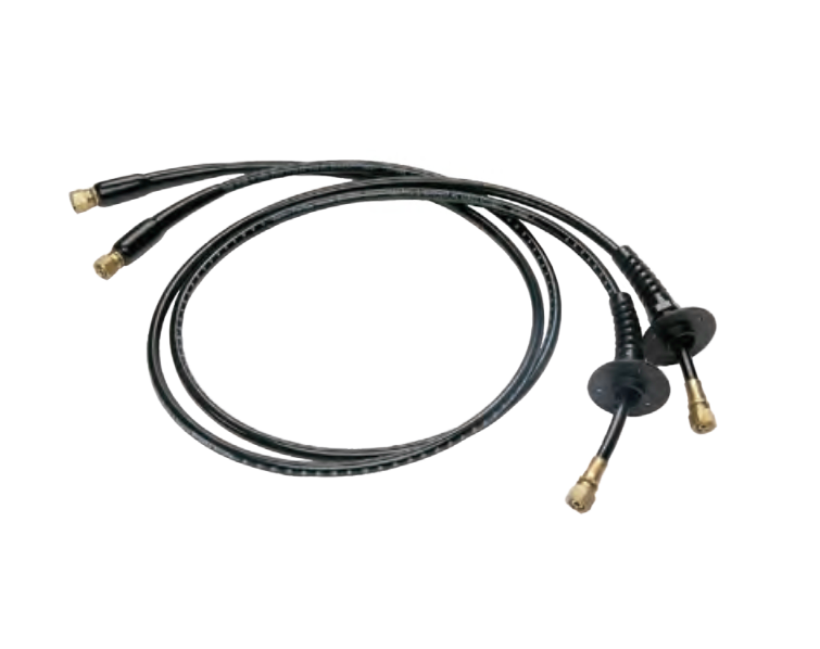 UFLEX USA ITOBBHBR16 Two Hoses with Bulkhead Fittings, 16 Feet