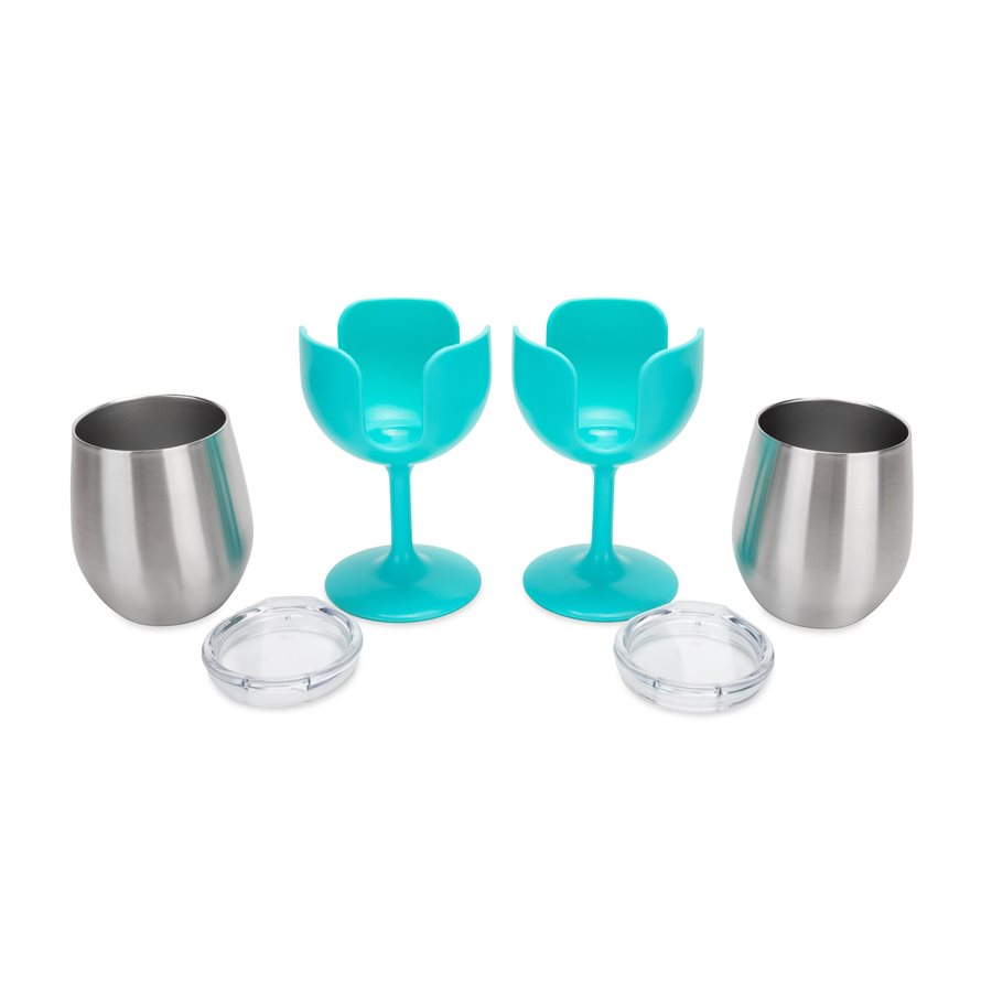 LIBATC  WINE TUMBLER 2-PACK  8OZ.