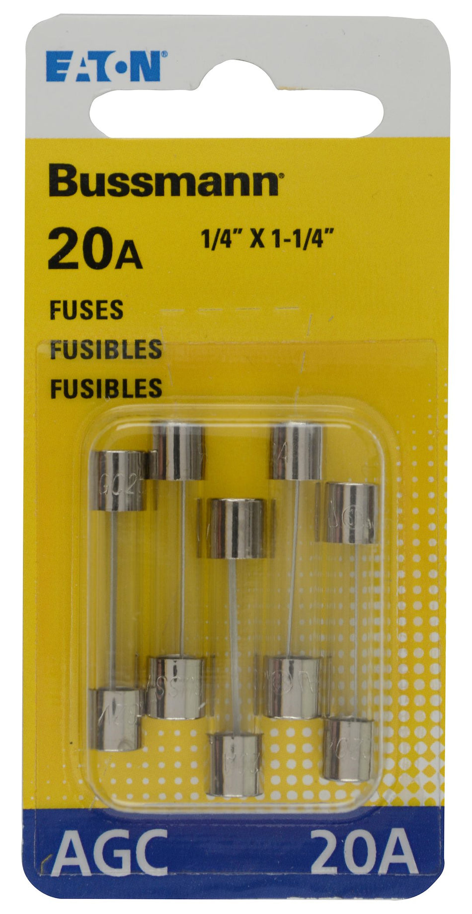 5PK BP/AGC20 FUSES