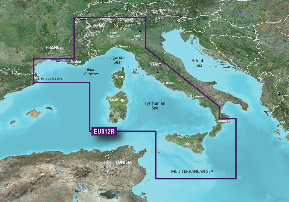 G3V VEU012R - MEDITERRANEAN SEA C-W