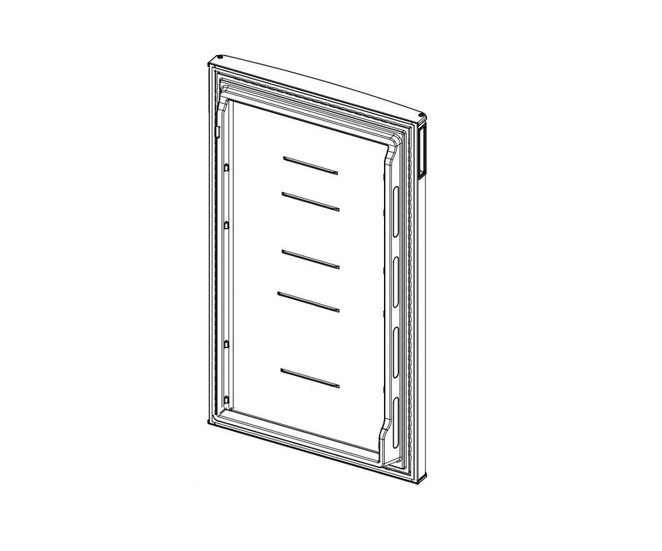 SS FRESH FOOD DOOR ASSEMBLY