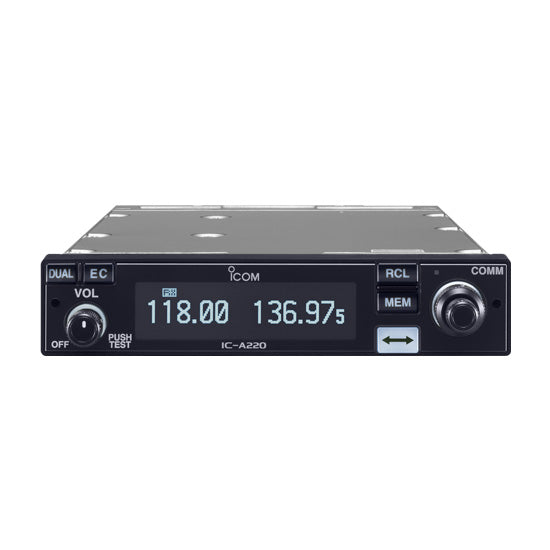 ICOM A220 Aviation VHF Panel Mount - Reliable Communication Solution