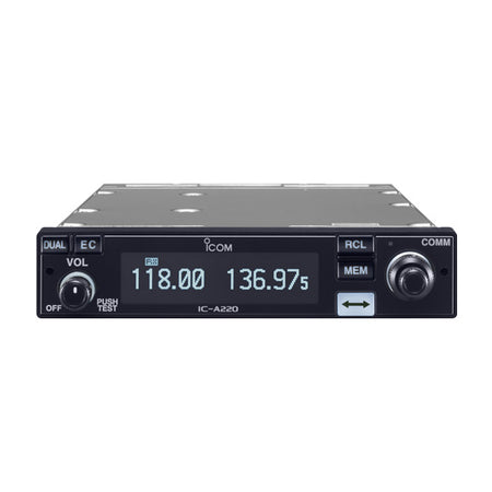ICOM A220 Aviation VHF Panel Mount - Reliable Communication Solution