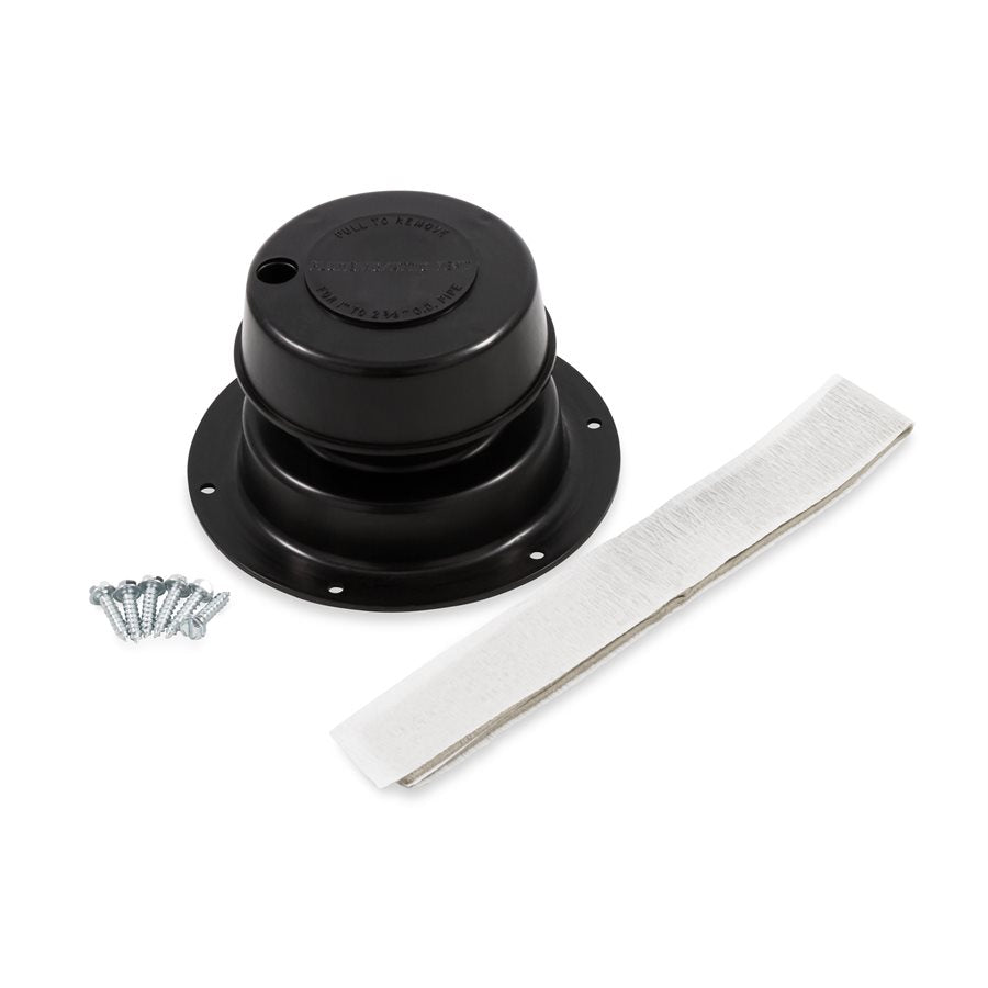 PLUMBING VENT KIT  BLACK