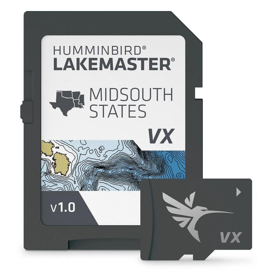 Humminbird Lakemaster Vx Mid-south States Microsd