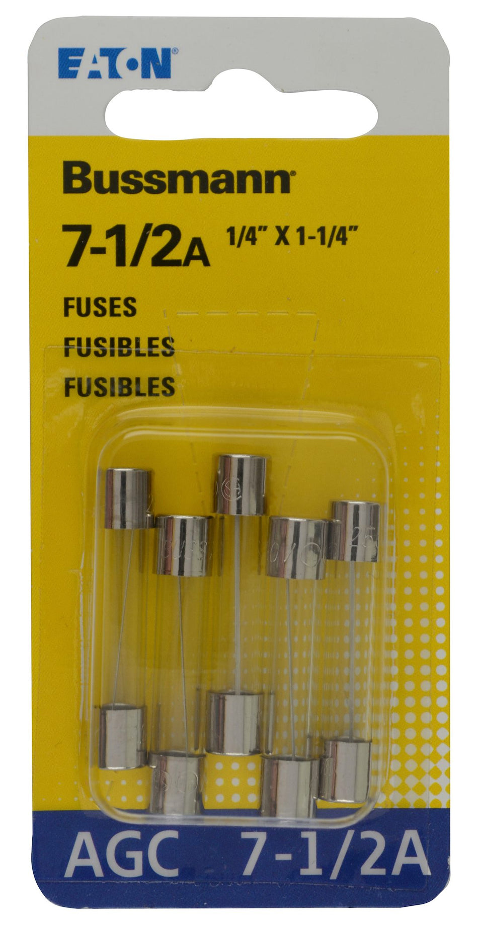 5PK BP/AGC7-1/2 FUSES