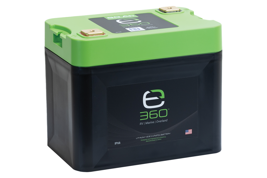 EXPION 360 Group 24 80AMP Lithium Battery EXG2480C