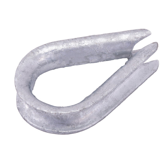 Whitecap Industries 5/16 Inch Galvanized Rope Thimble * Durable Marine and Industrial Hardware