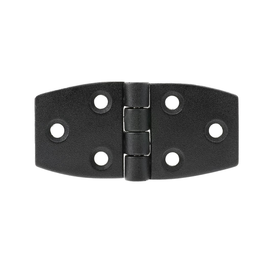 BLACK NYLON BUTT HINGE 1 1/2' X 1 3