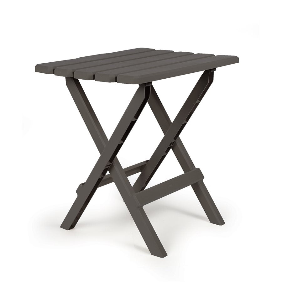 TABLE FOLDING LG CHARCOAL