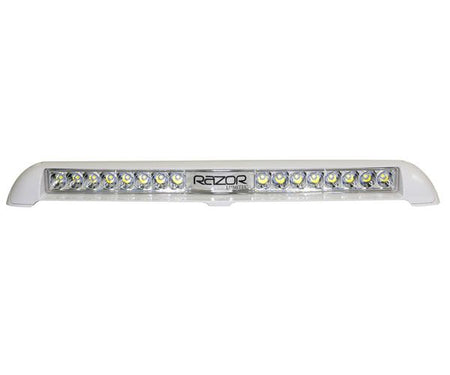 Lumitec Razor Spot Light Bar Flush Mount White Led White Housing 12/24v