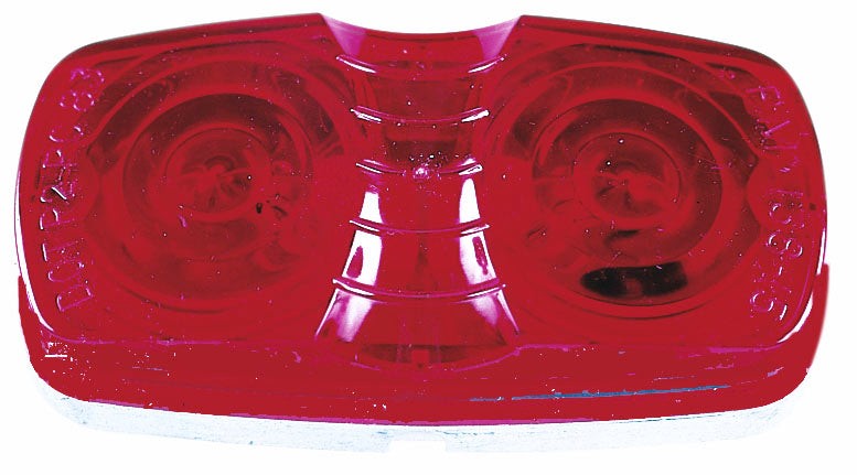 Oval Clearance Light Red - V138R