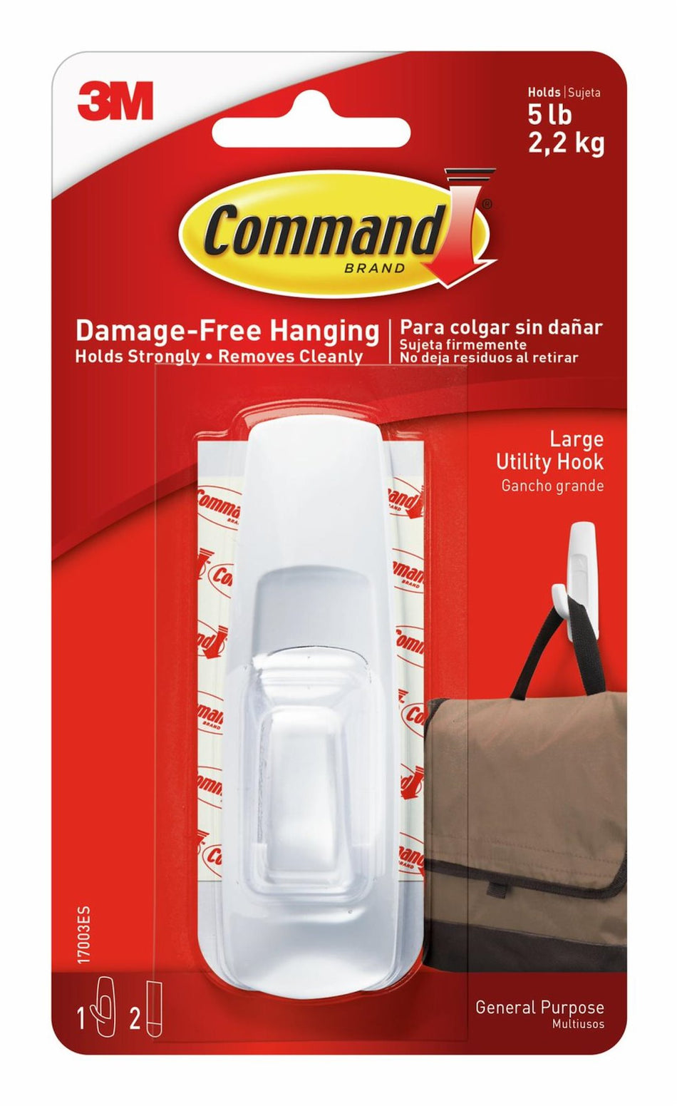 COMMAND  LARGE UTILITY HOOKS