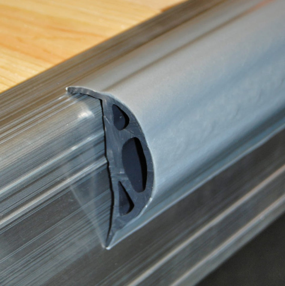 SM Com P Shape Silver Edging 10' - 45966