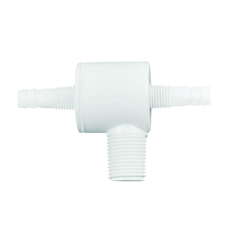 Attwood Mari 61151 Check Tee 1/2 inch for Marine Plumbing Systems