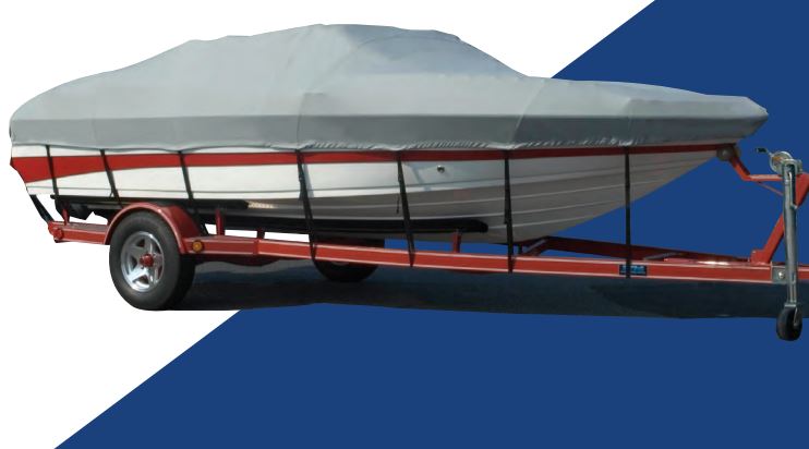 BOAT COVER V-21 I/O  PG GRAY
